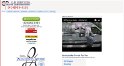 Desktop Screenshot of gbshvac.com